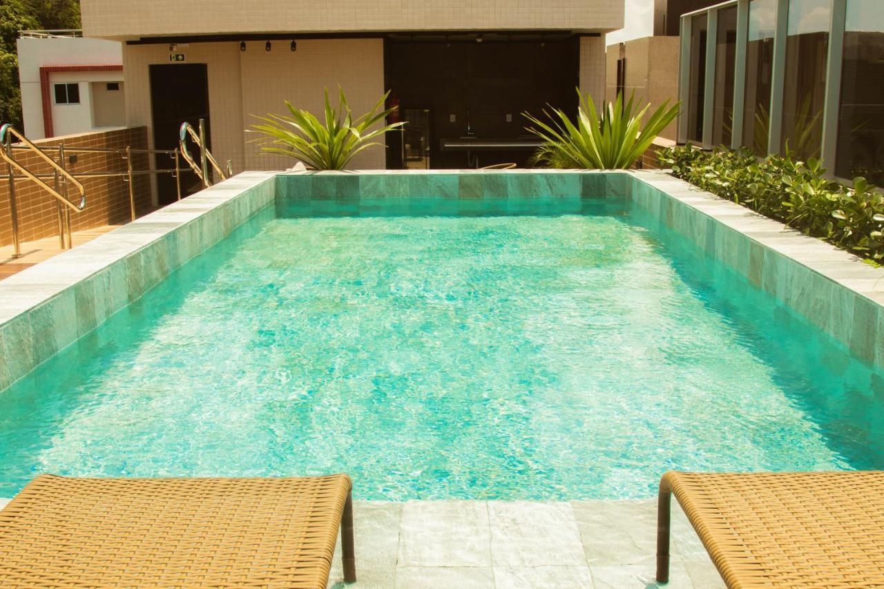 Flat novíssimo a 40 metros do mar Apartamento João Pessoa Exterior foto